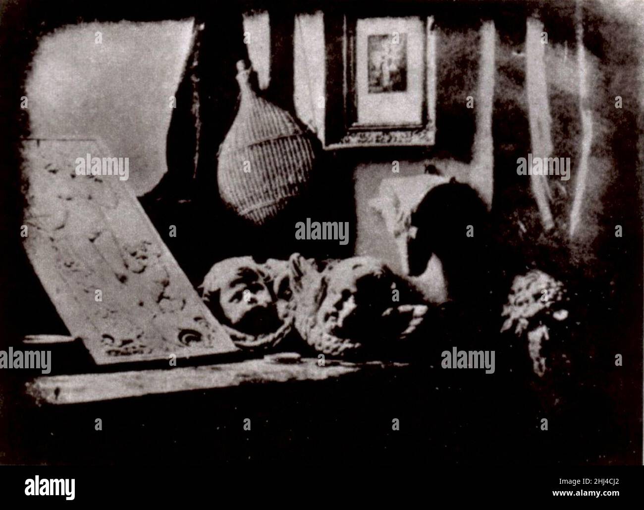 Still Life Of Casts The Earliest Surviving Daguerreotype By Daguerre 