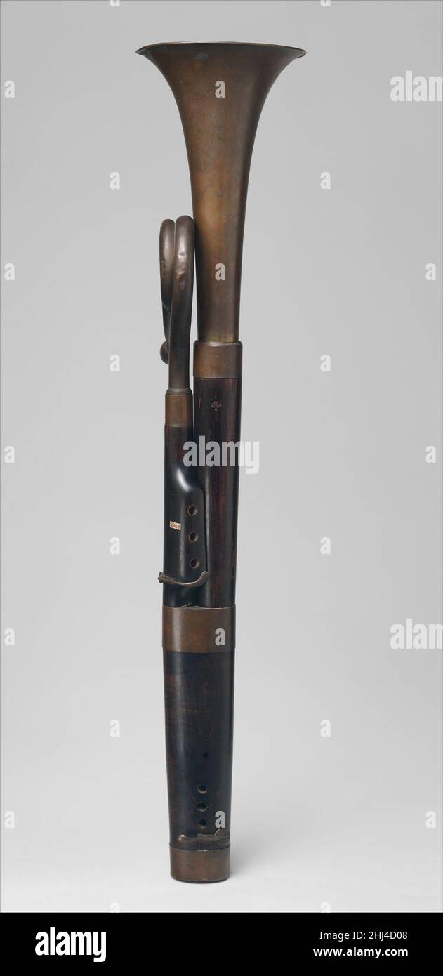 Russian Bassoon in C ca. 18001825 Cuvillier French. Russian Bassoon in C 505446 Stock Photo Alamy