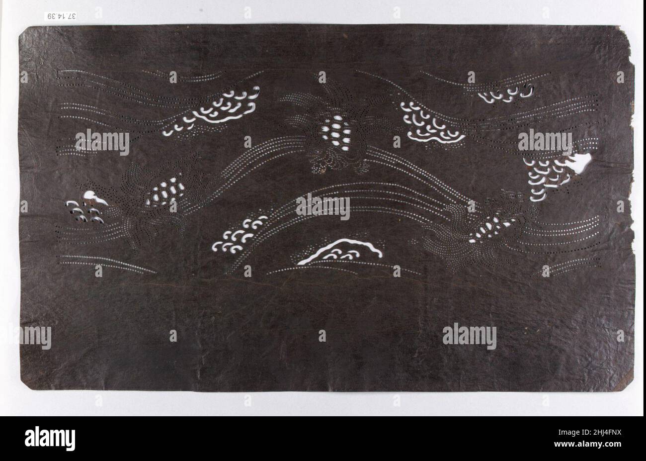Stencil early 19th century Japan. Stencil. Japan. early 19th century ...