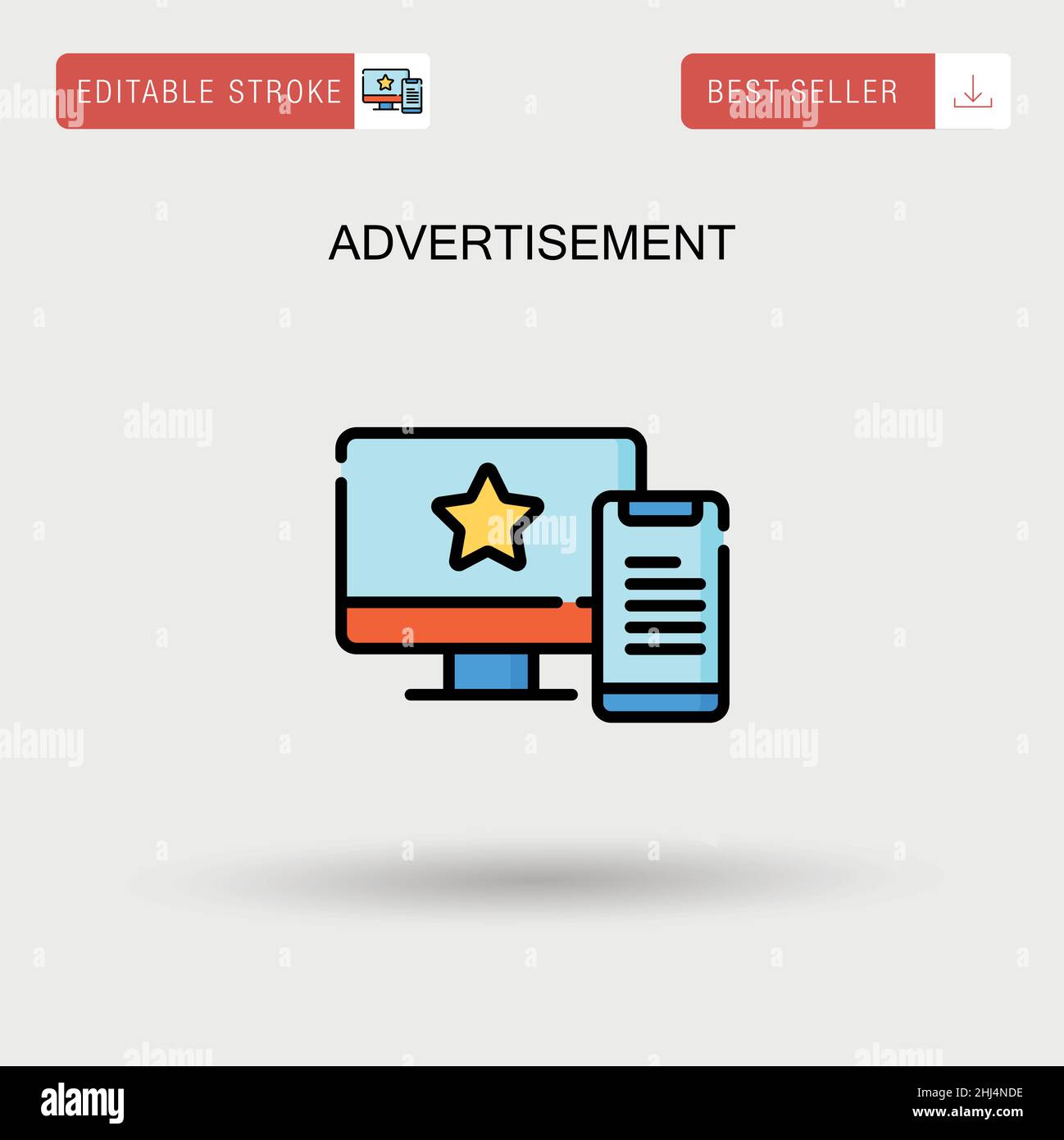 Advertising agency meeting creative Stock Vector Images - Alamy