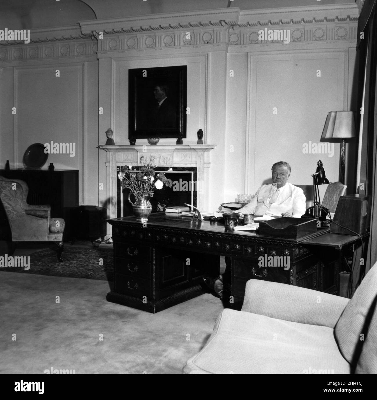 Cecil King, Chairman Daily Mirror Newspapers Ltd and Sunday Pictorial