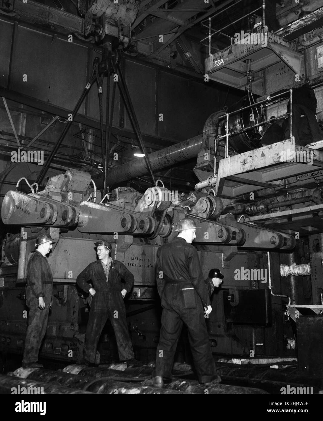 Port Talbot Steelworks. Circa 1958 Stock Photo Alamy