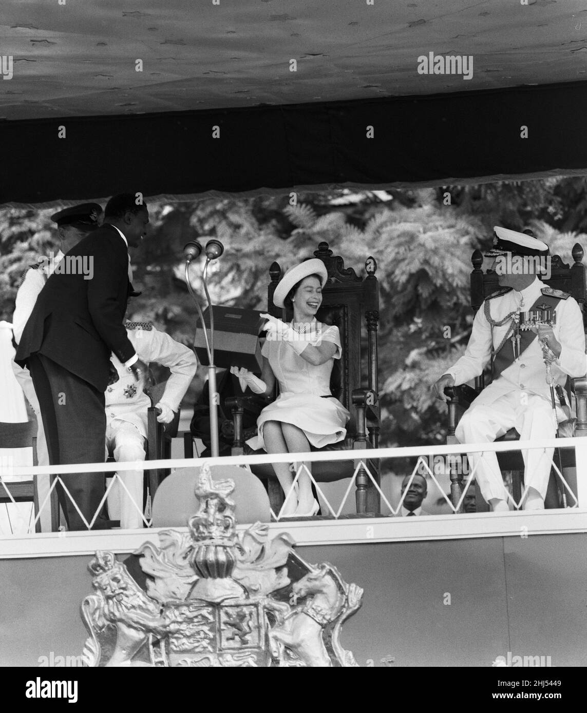 Queen in West Africa, 1961