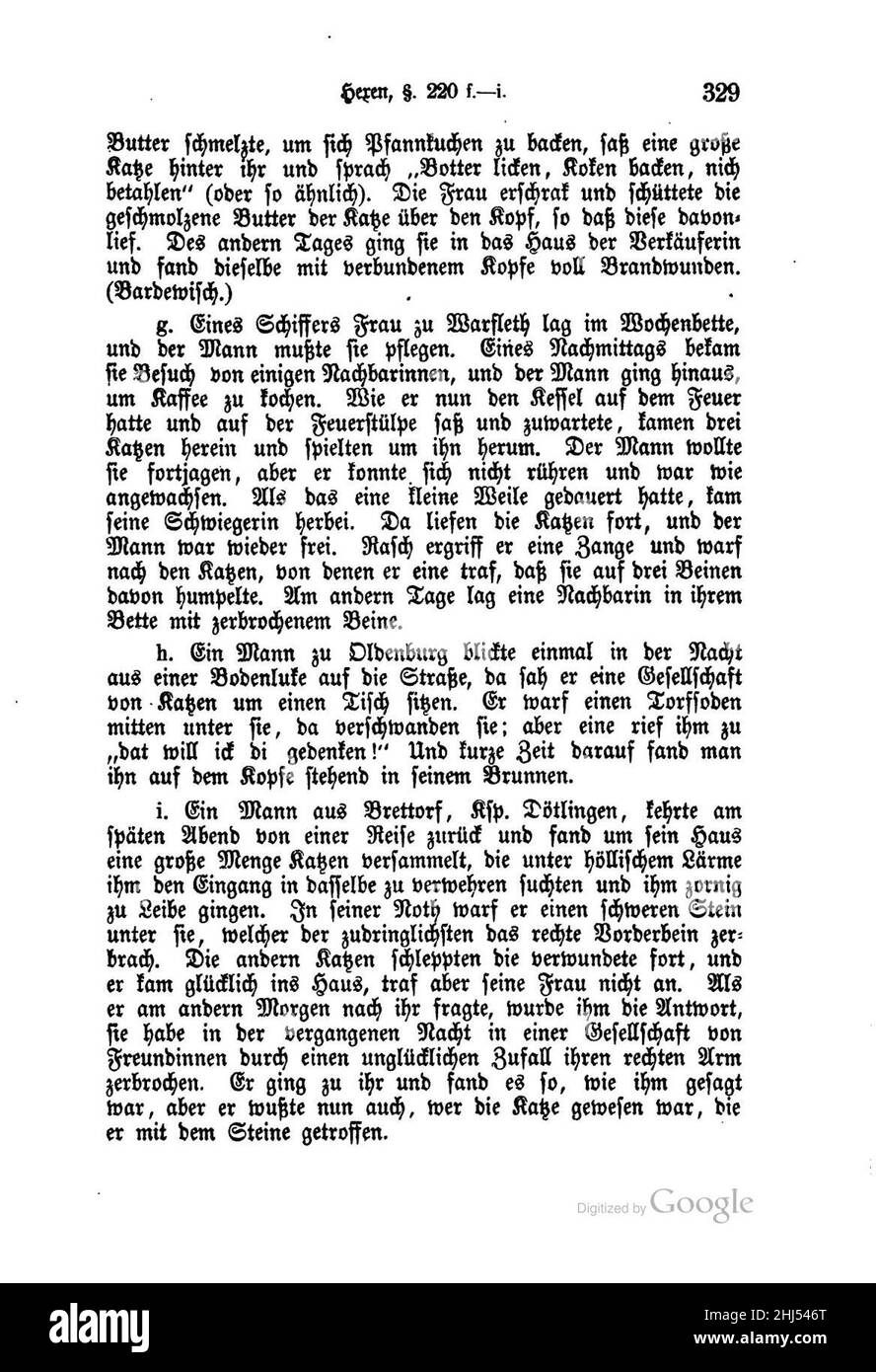 Strackerjan Aberglaube und Sagen aus Oldenburg 1 329 Stock Photo Alamy