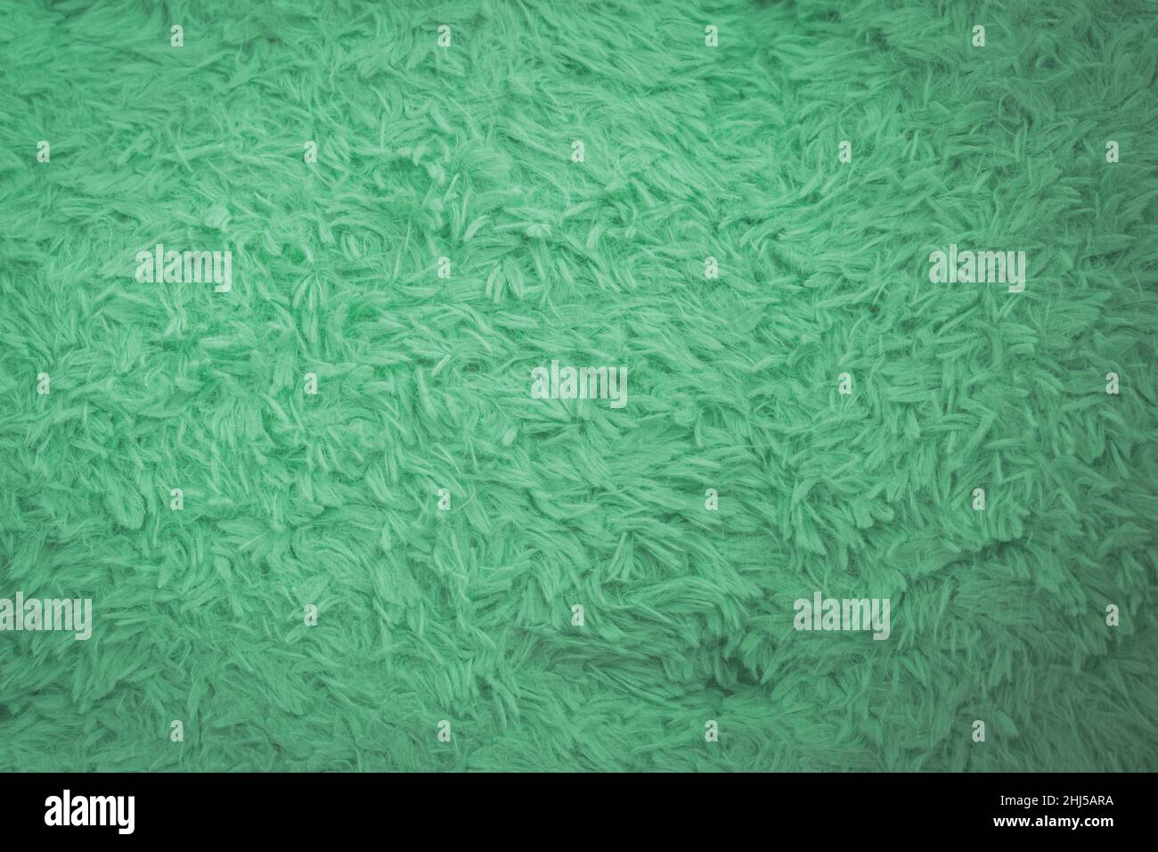 Beautiful sparkling artificial blue fur texture background Stock Photo