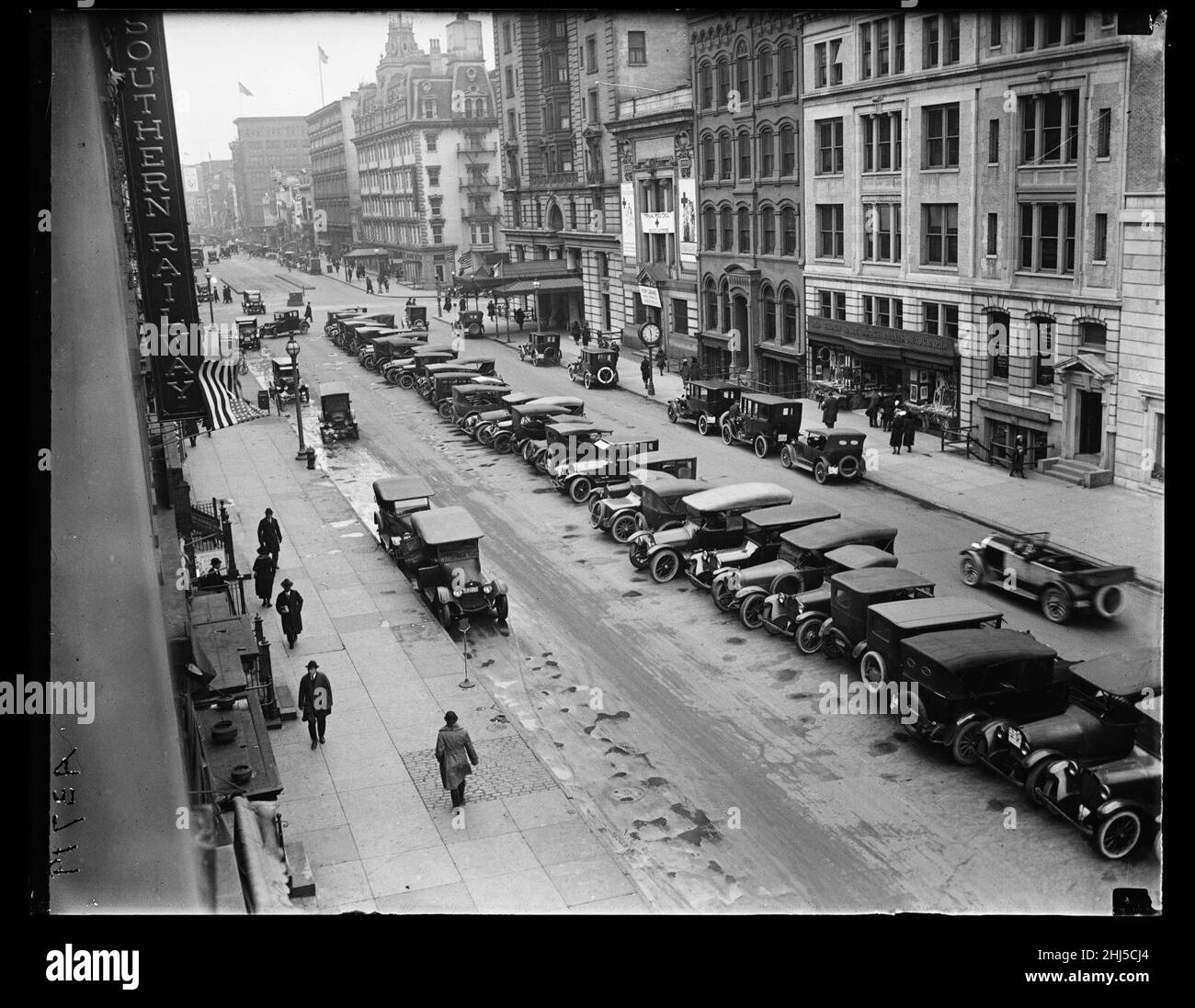 Street view washington d c Black and White Stock Photos & Images - Alamy