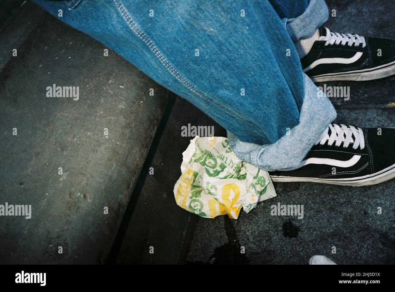 New York, NY, USA. 6th Nov, 2021. Young men wearing Vans shoes skateboard  and ride BMX bikes in Washington Square, JaÃ¢â‚¬""¹n. 26, 2022, NYC.  (Credit Image: © John Marshall Mantel/ZUMA Press Wire