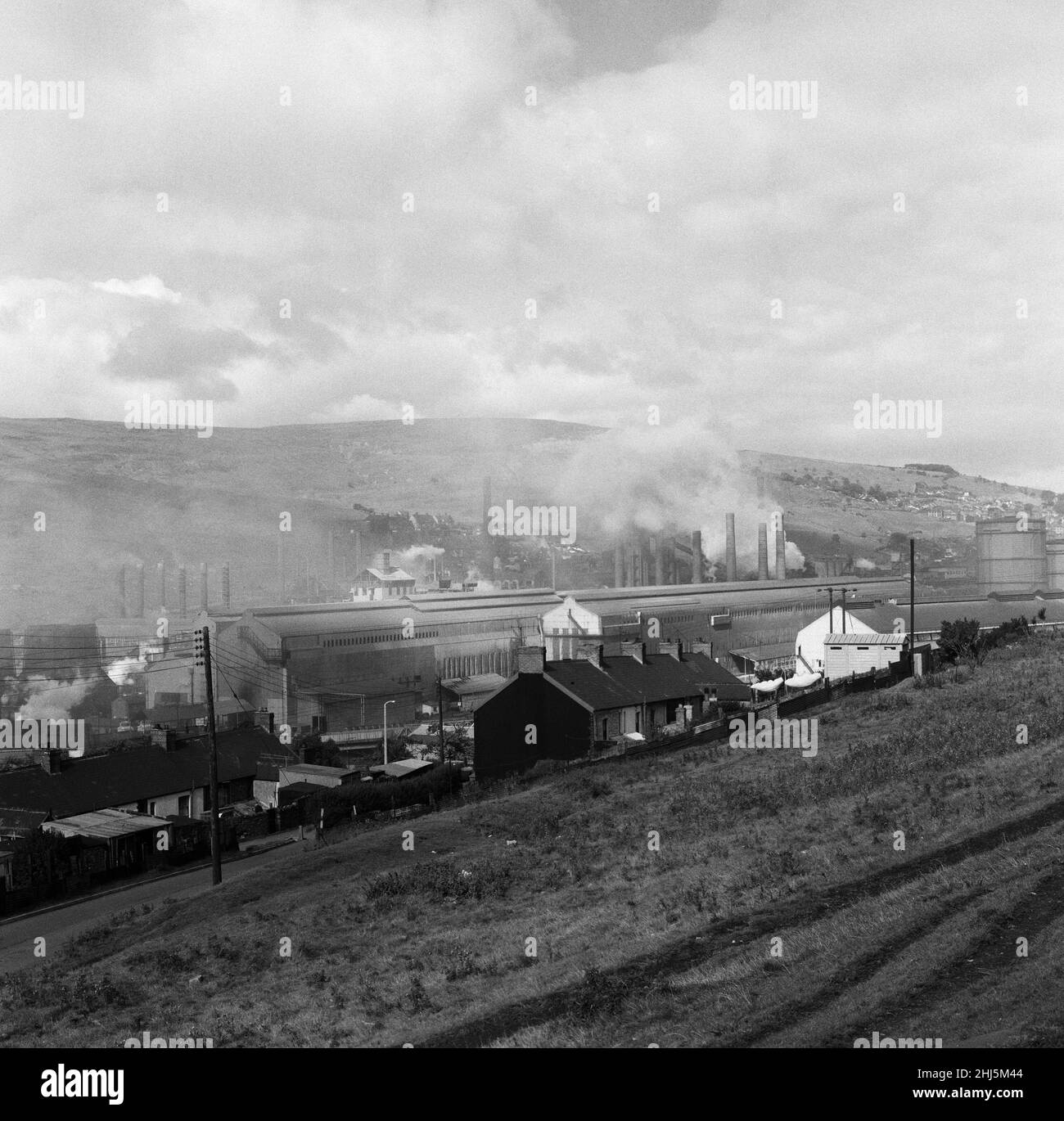 Tredegar, Blaenau Gwent, Wales. Located within the historic boundaries