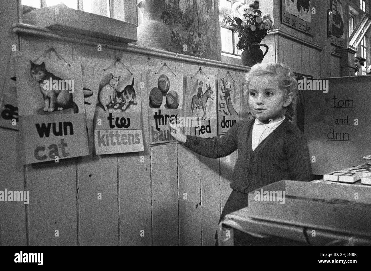 Pupils at Roxeth Primary School, Harrow, being taught English pronunciation using the Clearspell