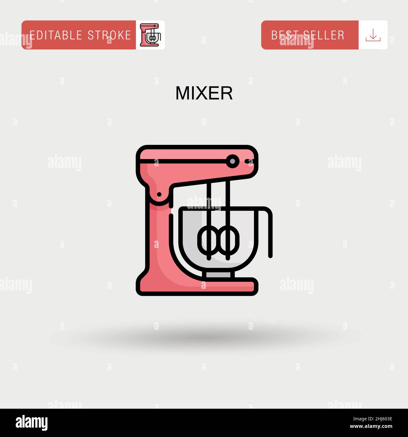 Making pastry mixer Stock Vector Images Alamy