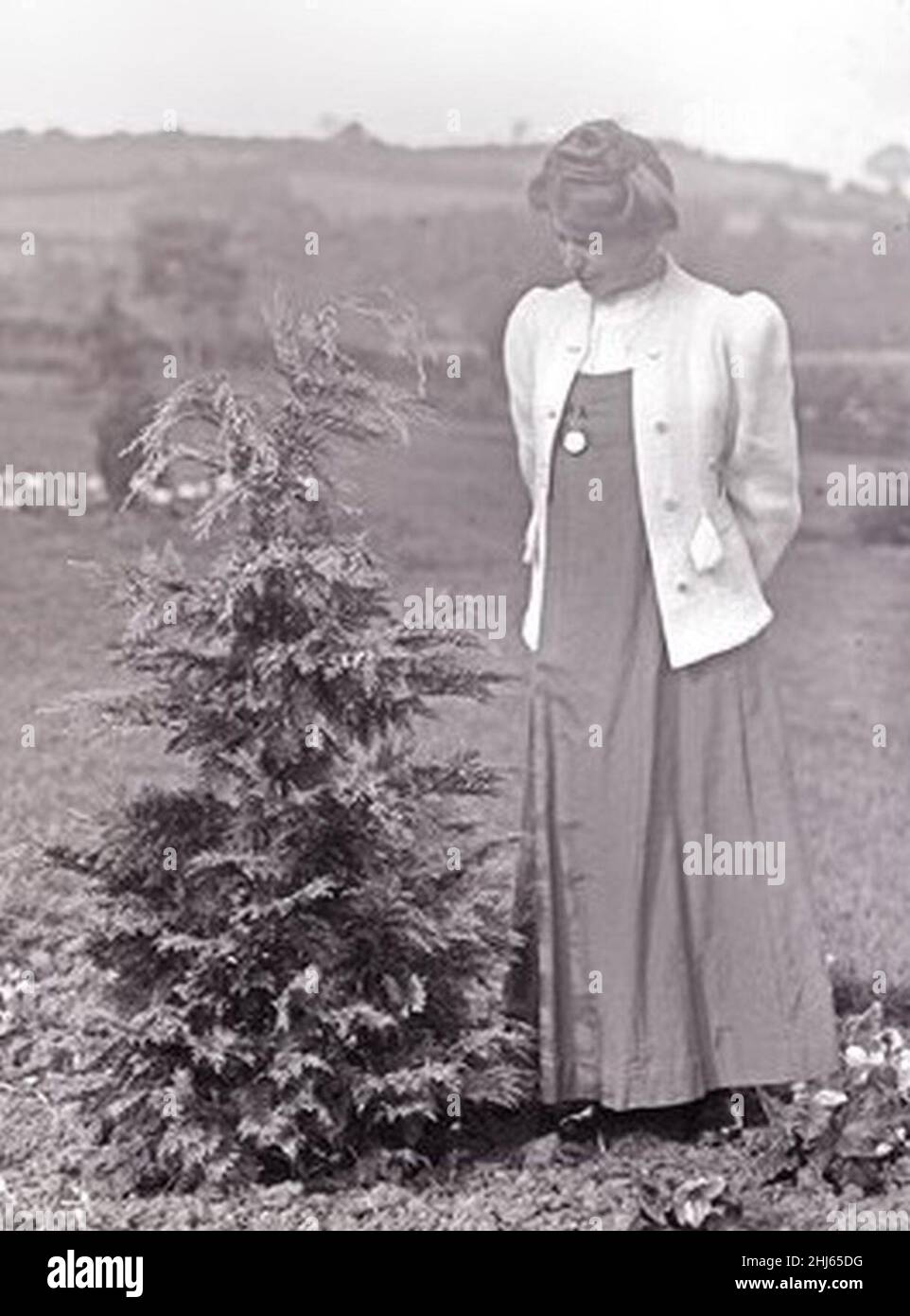 Suffragette Annie Kenney 1909 Stock Photo - Alamy