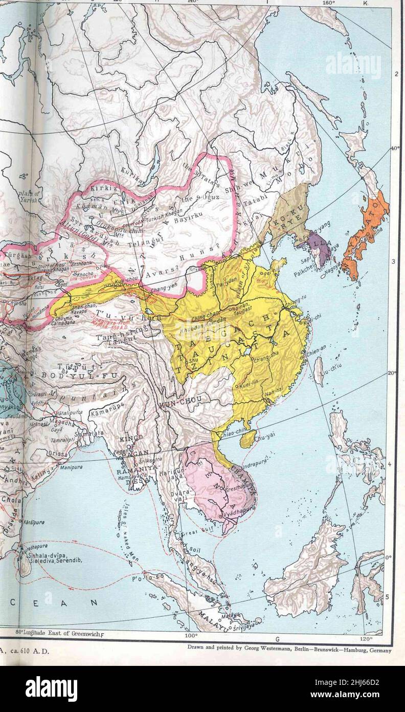 Sui Dynasty circa 610 Stock Photo - Alamy