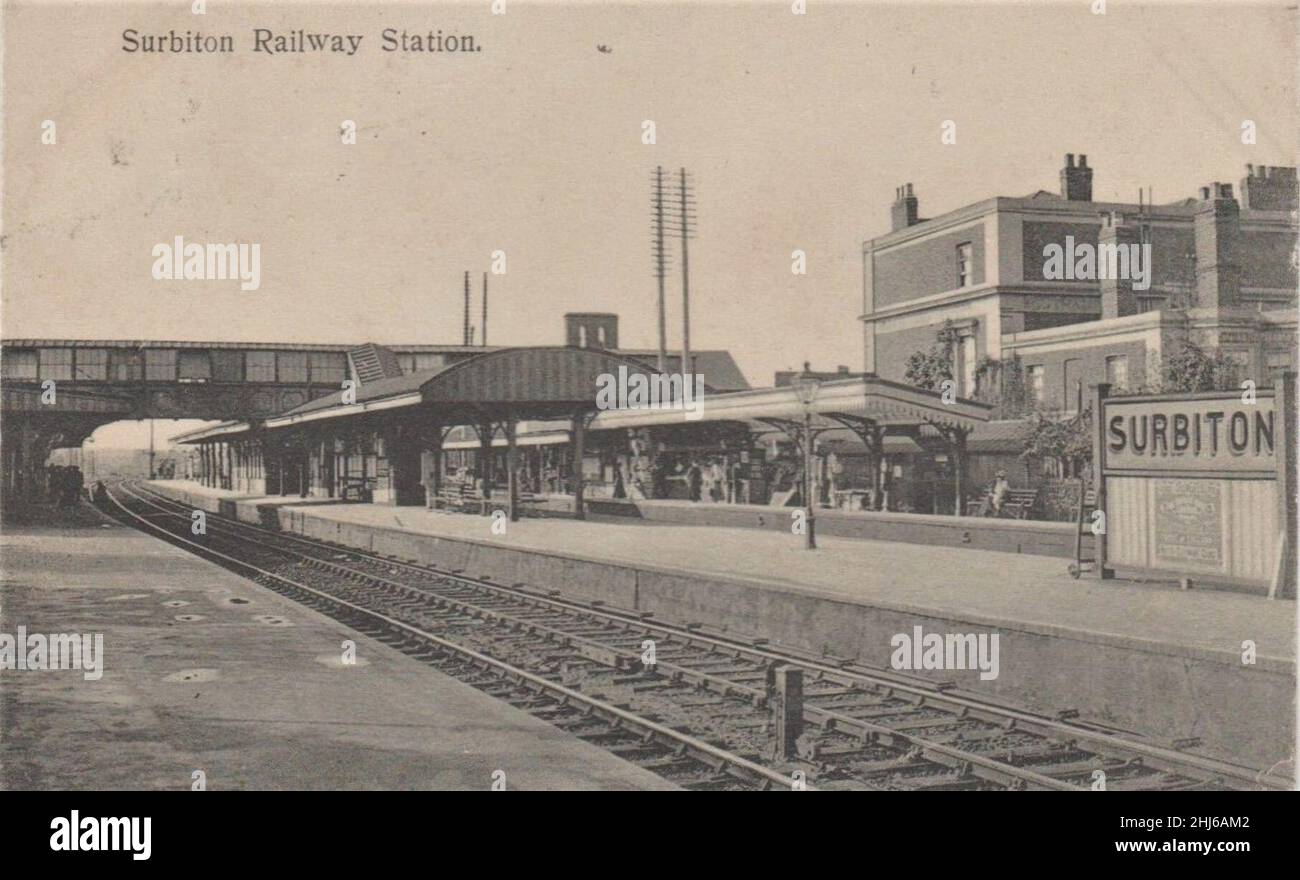 Surbiton station vintage hires stock photography and images Alamy