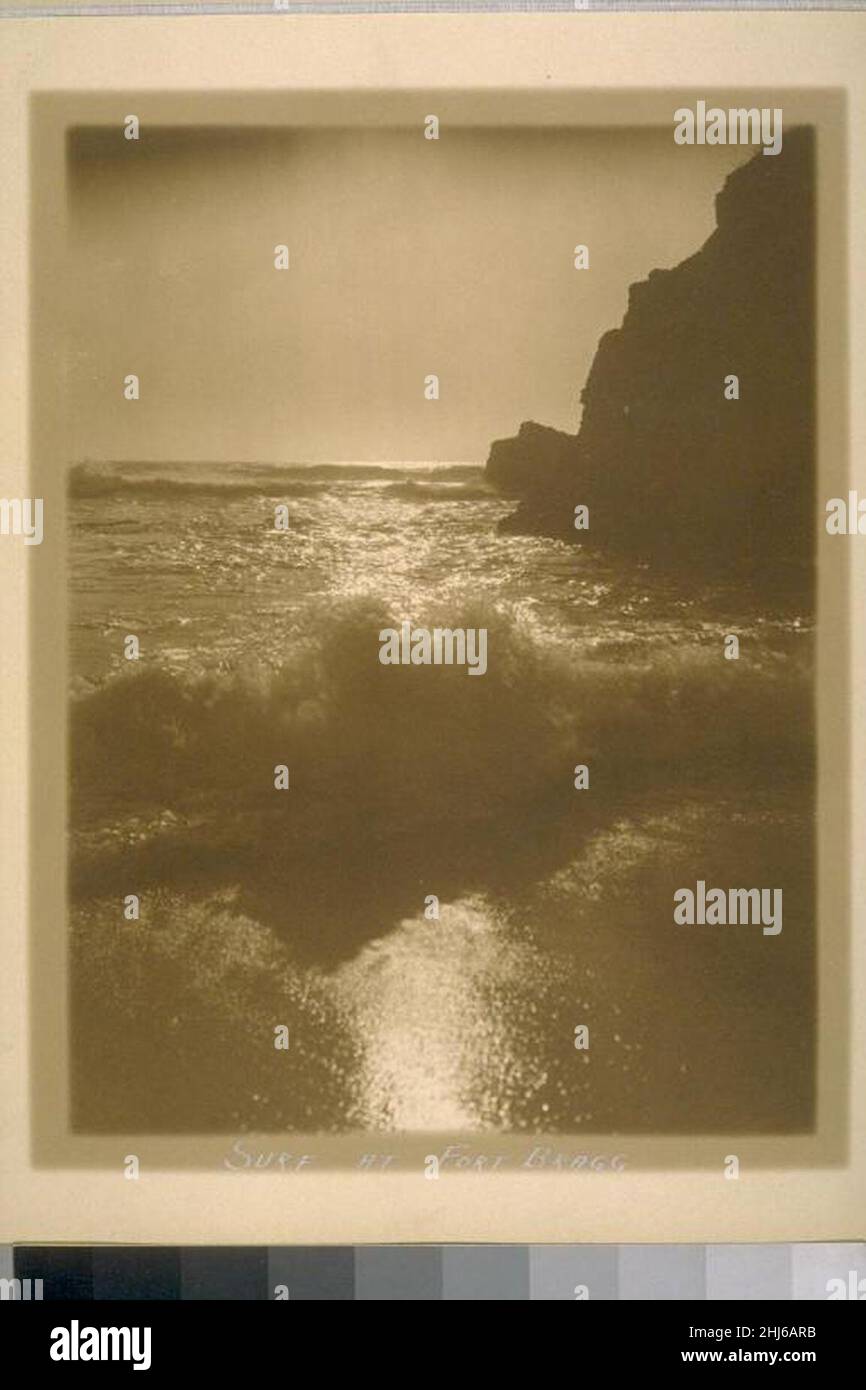 Surf at Fort Bragg Stock Photo Alamy