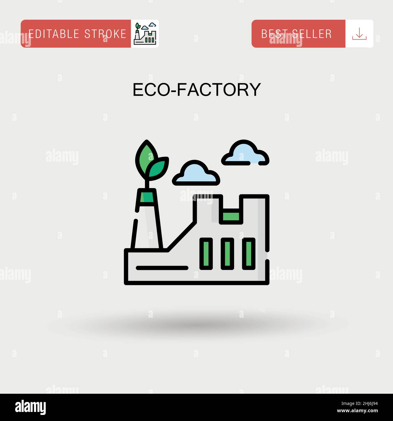 Eco friendly manufacturing Stock Vector Images - Alamy