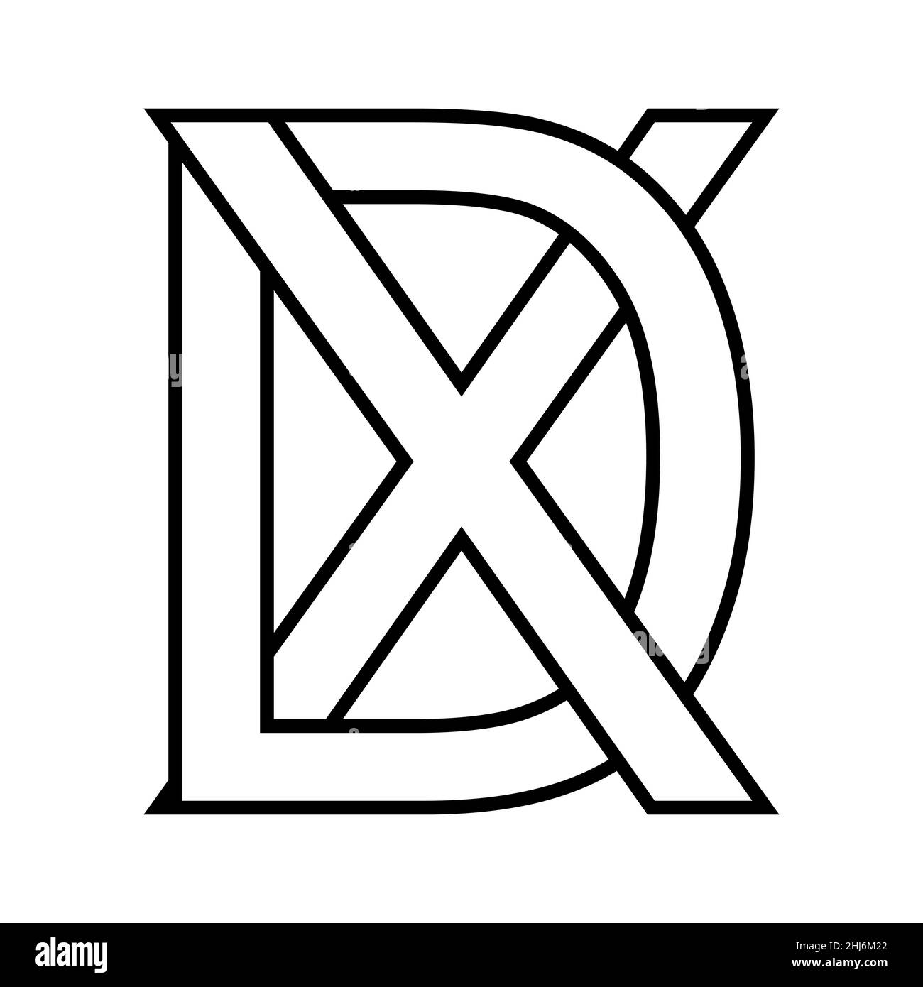 Xd letters hi-res stock photography and images - Alamy