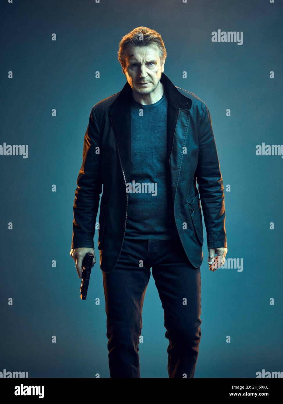 LIAM NEESON in BLACKLIGHT (2022), directed by MARK WILLIAMS. Credit