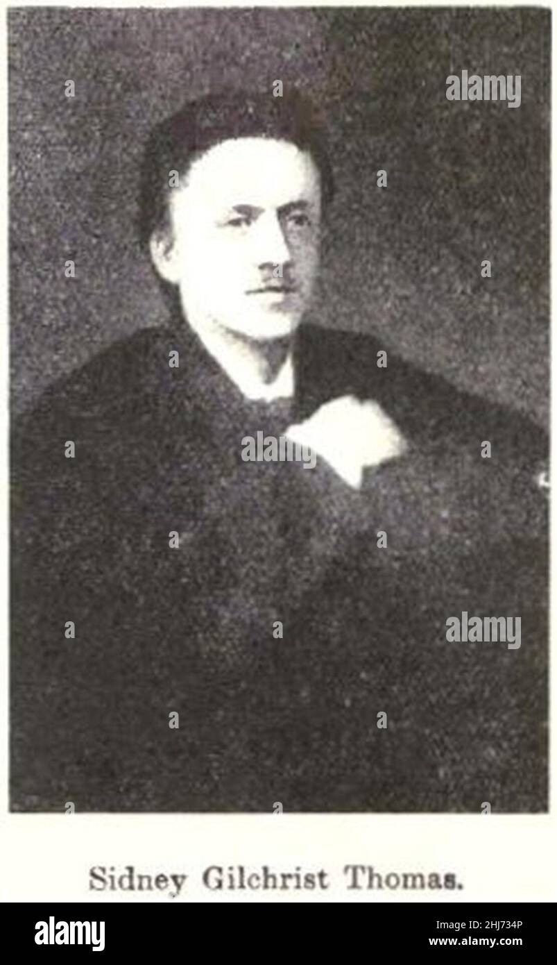 Sydney Gilchrist Thomas Stock Photo Alamy