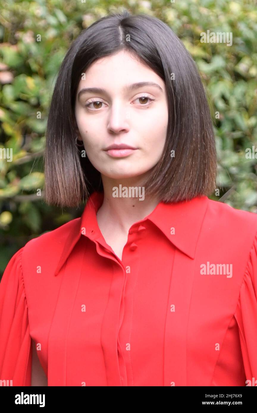 Rome, Italy. 26th Jan, 2022. Gaia Girace attends at the photocall of