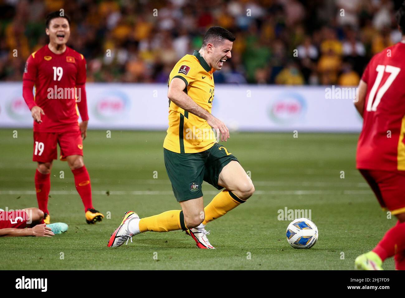 2022 socceroos jersey