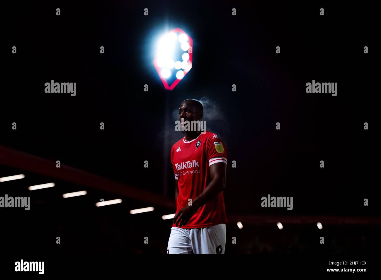 Tom Elliot, Salford City FC. Stock Photo