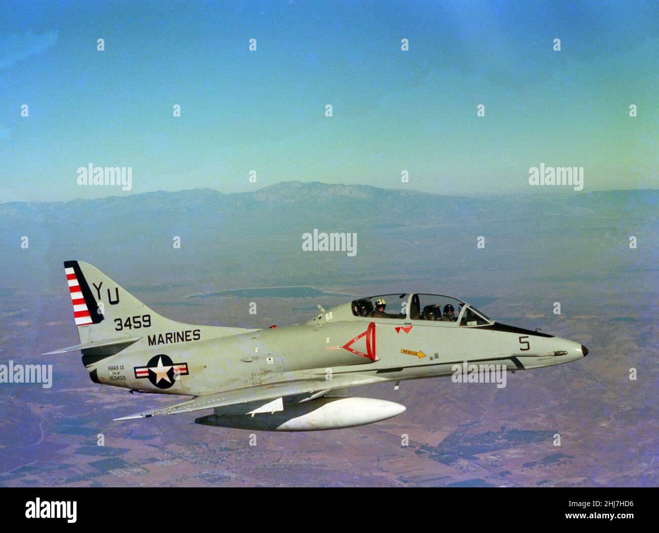 TA-4F H-MS-13 1975. Stock Photo