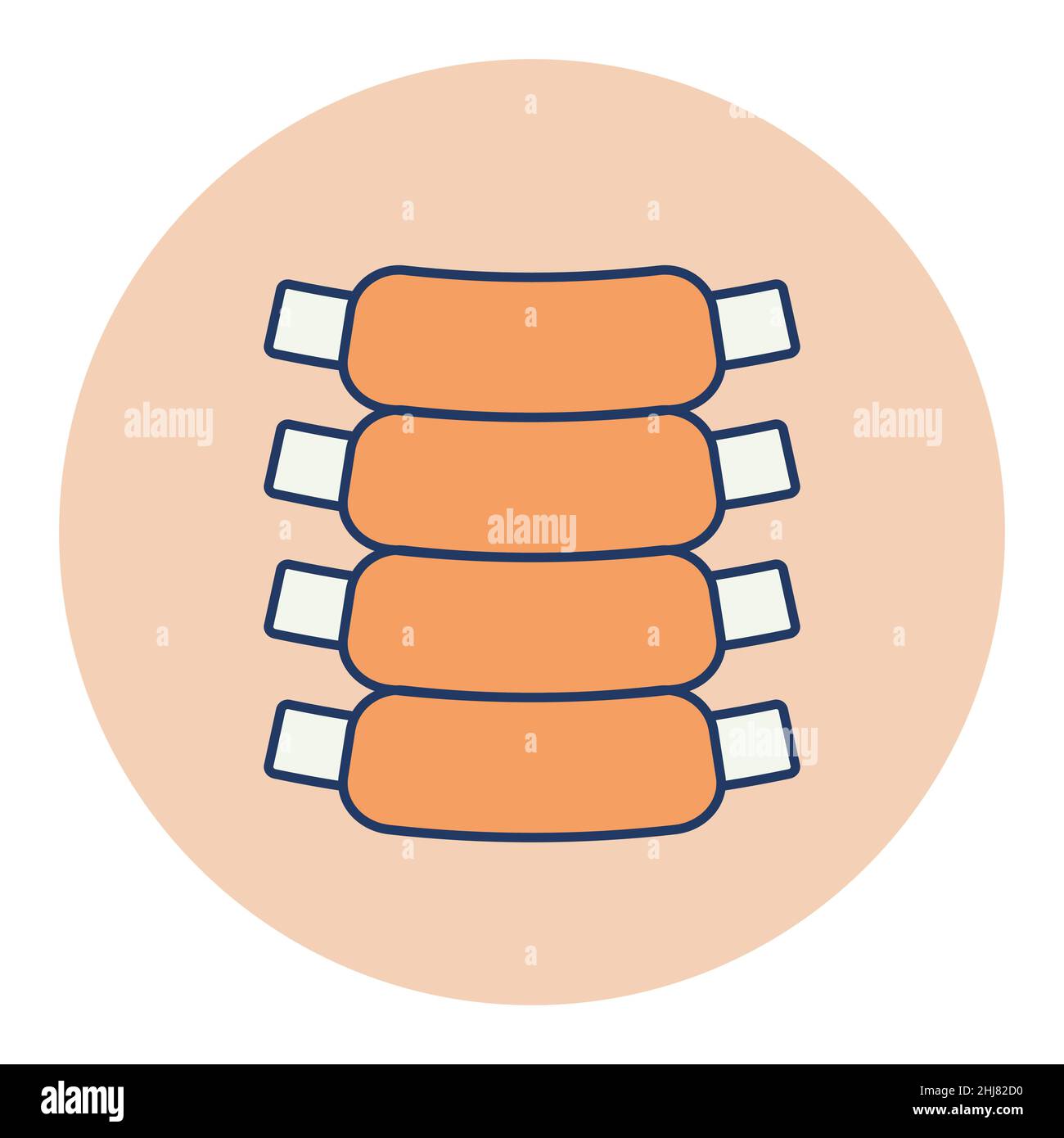 Ribs vector flat icon food meat. Barbecue and bbq grill sign. Graph ...