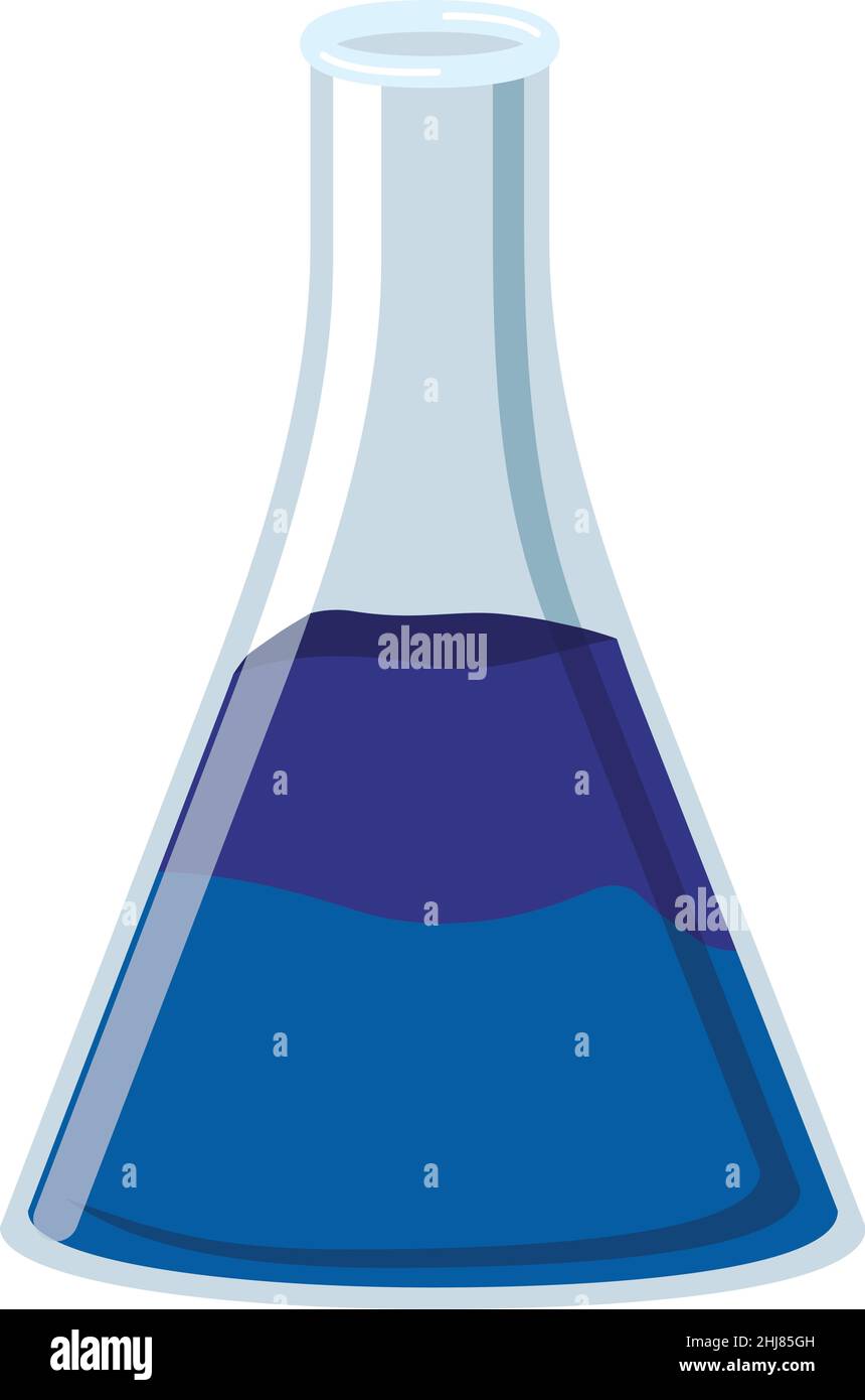 blue lab flask Stock Vector Image & Art Alamy