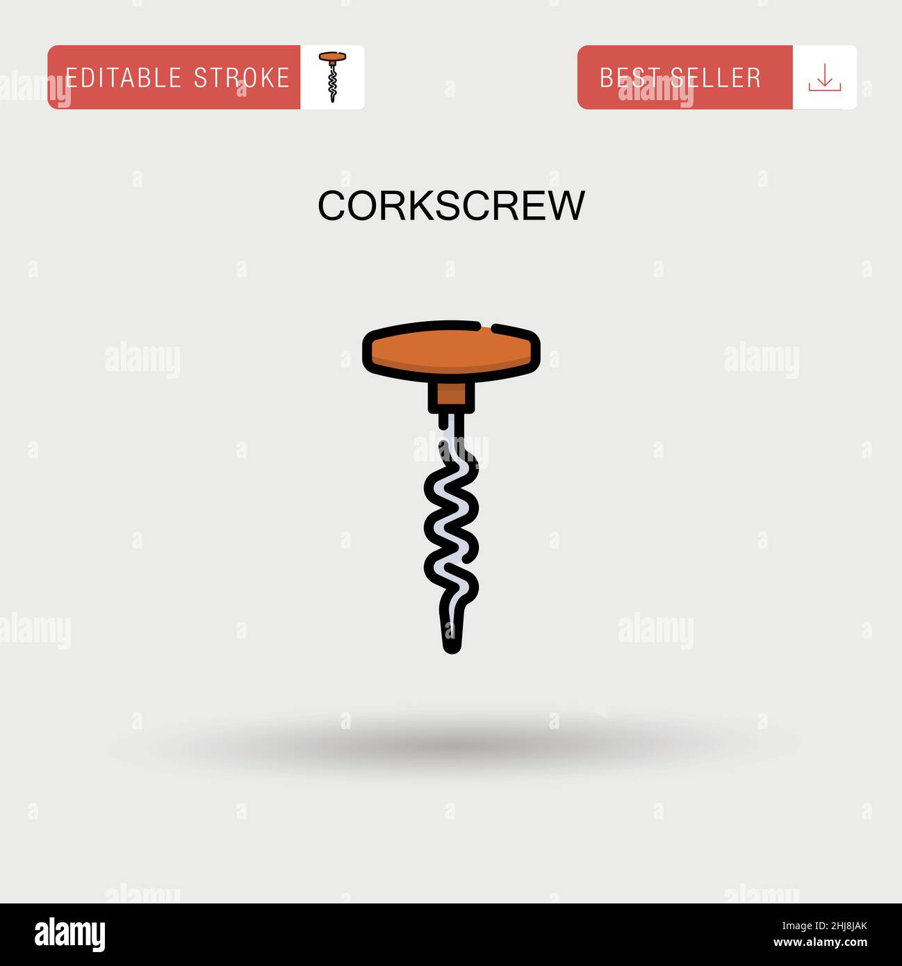 Screw drink bar alcohol Stock Vector Images - Alamy