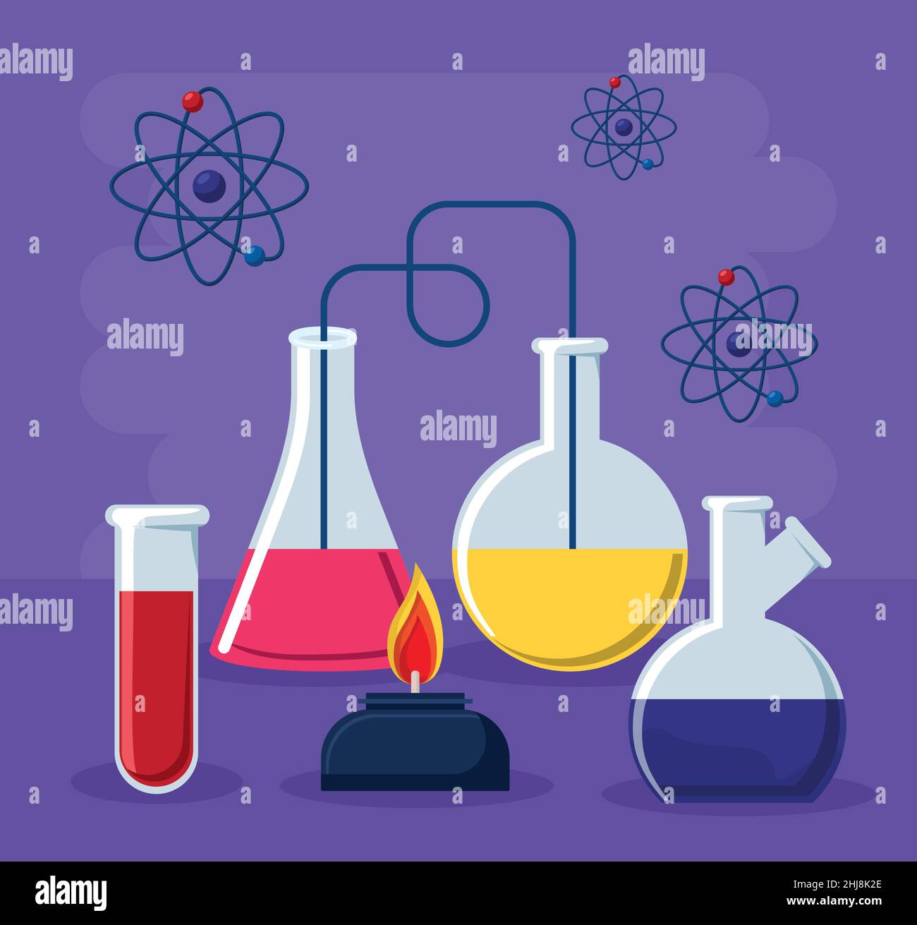 poster of chemistry lab Stock Vector Image & Art Alamy