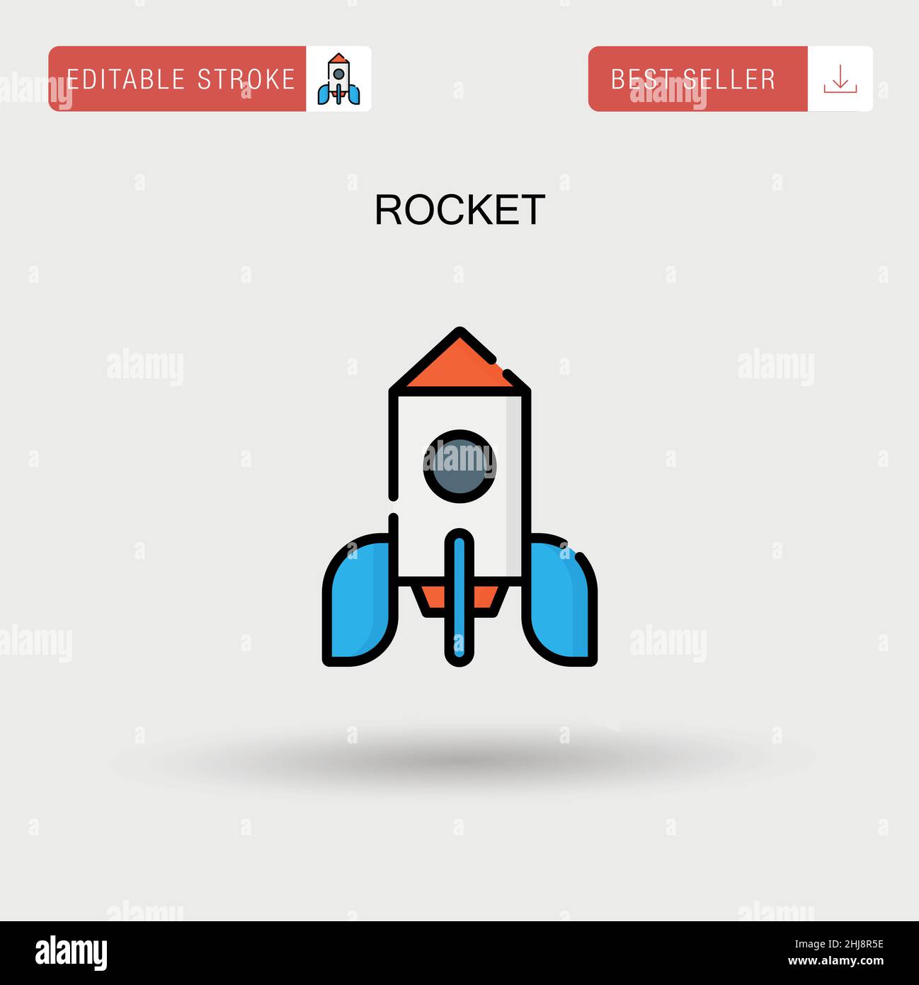 Rocket blast Stock Vector Images - Alamy