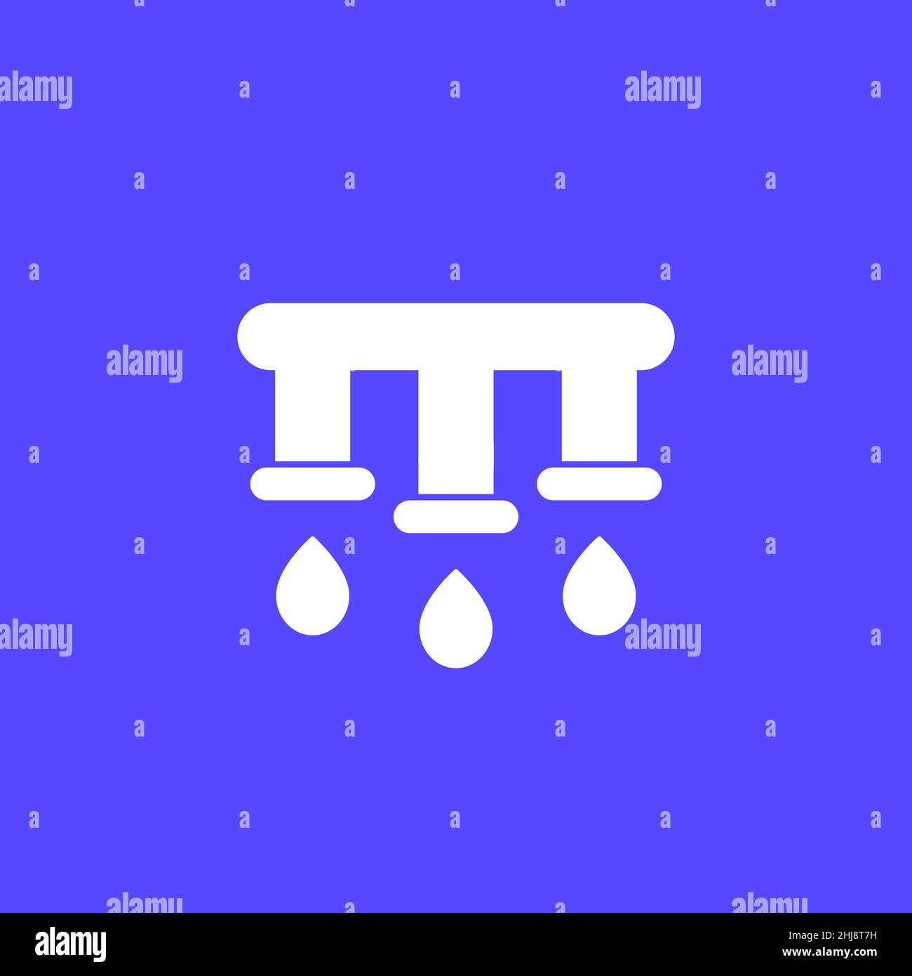 irrigation system, watering vector icon Stock Vector Image & Art - Alamy