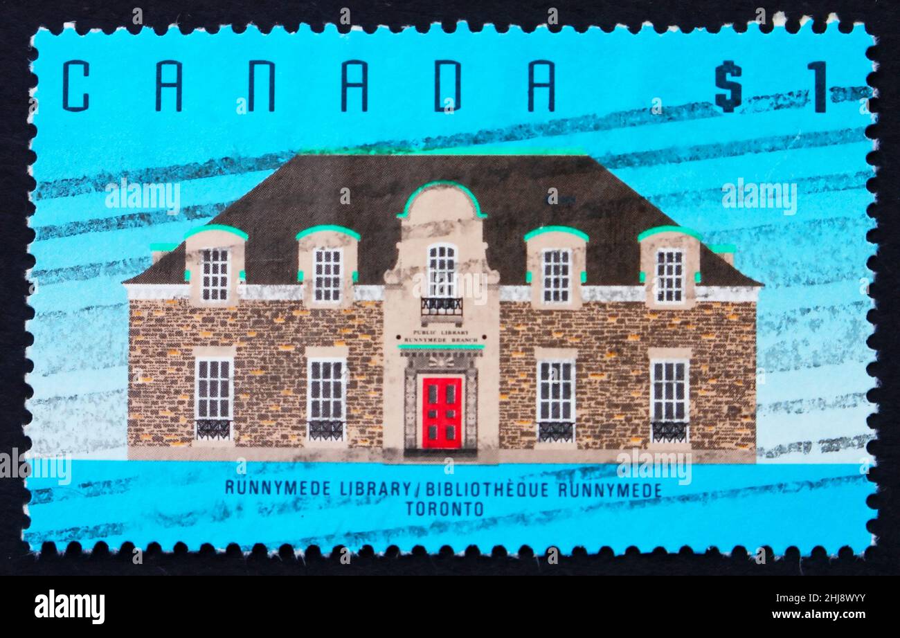 CANADA CIRCA 1989 a stamp printed in the Canada shows Runnymede