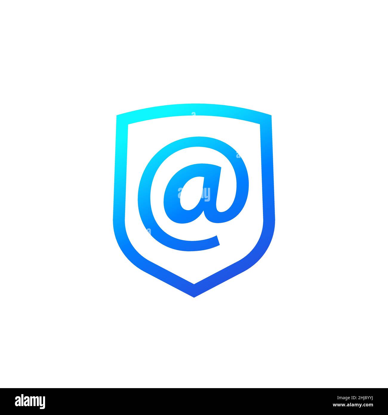secure email, mail protection icon Stock Vector Image & Art Alamy