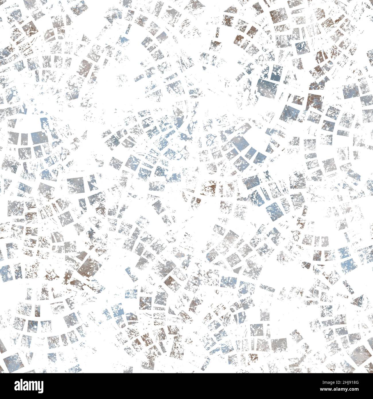 Seamless neutral and white grungy classic abstract surface pattern