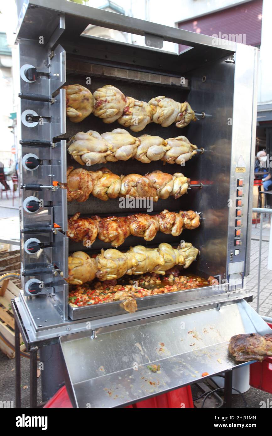 Rotisserie spit hi-res stock photography and images - Alamy