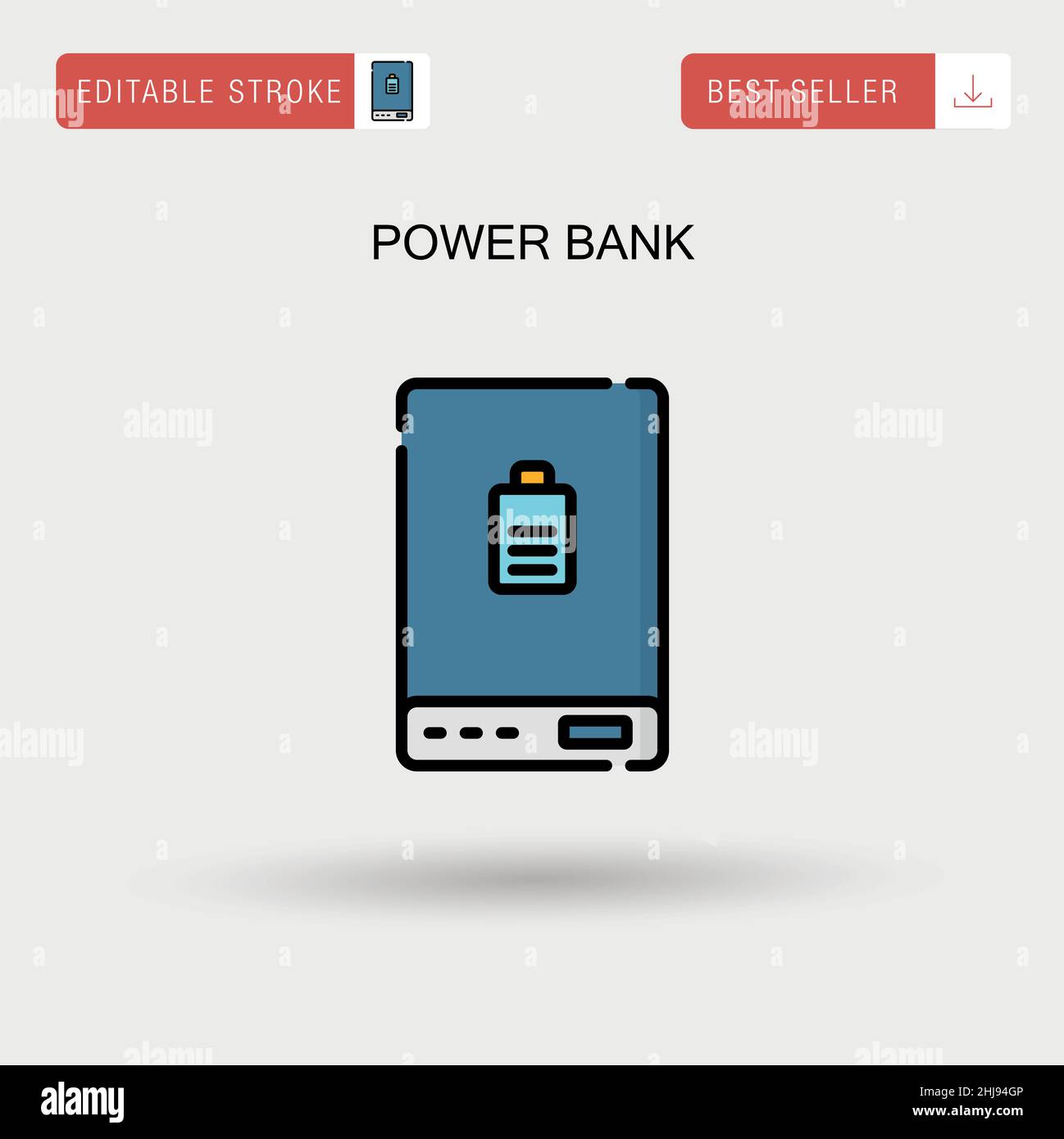 Power bank icon hi-res stock photography and images - Alamy