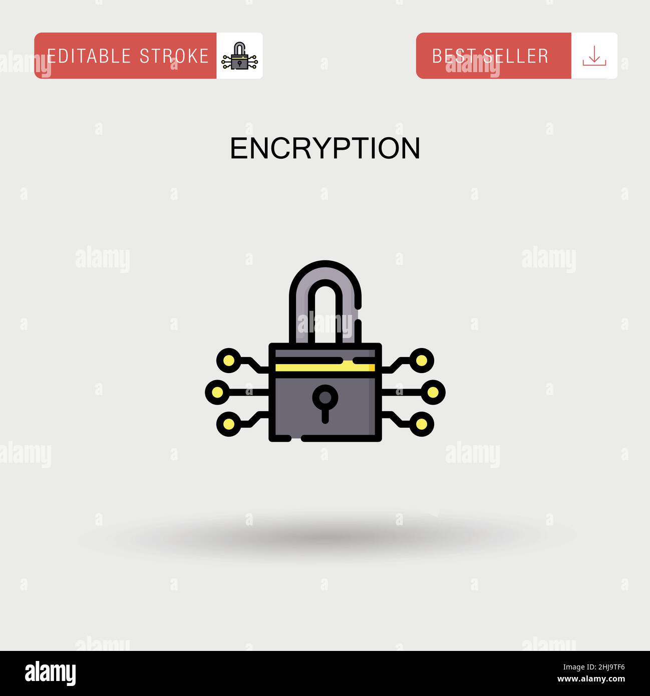 Cybersecurity protection concept digital Stock Vector Images - Alamy