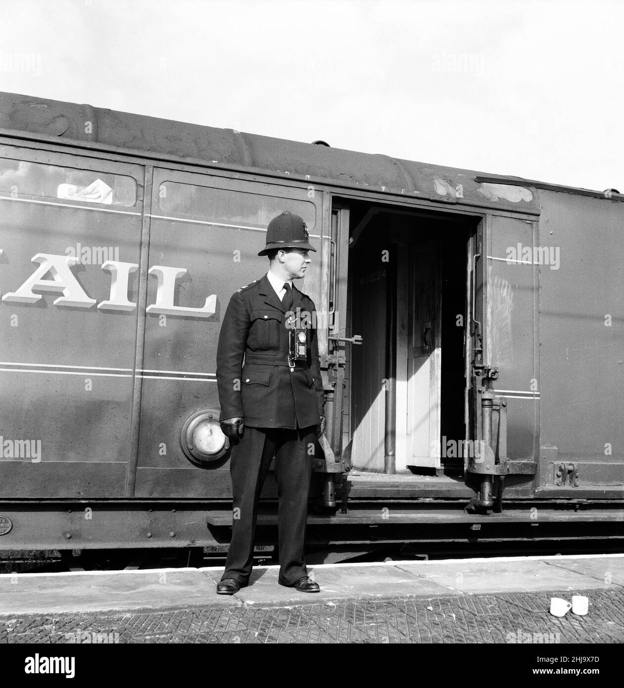 Train england officer Black and White Stock Photos & Images Alamy