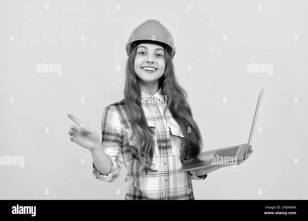 Back using computer Black and White Stock Photos & Images - Alamy