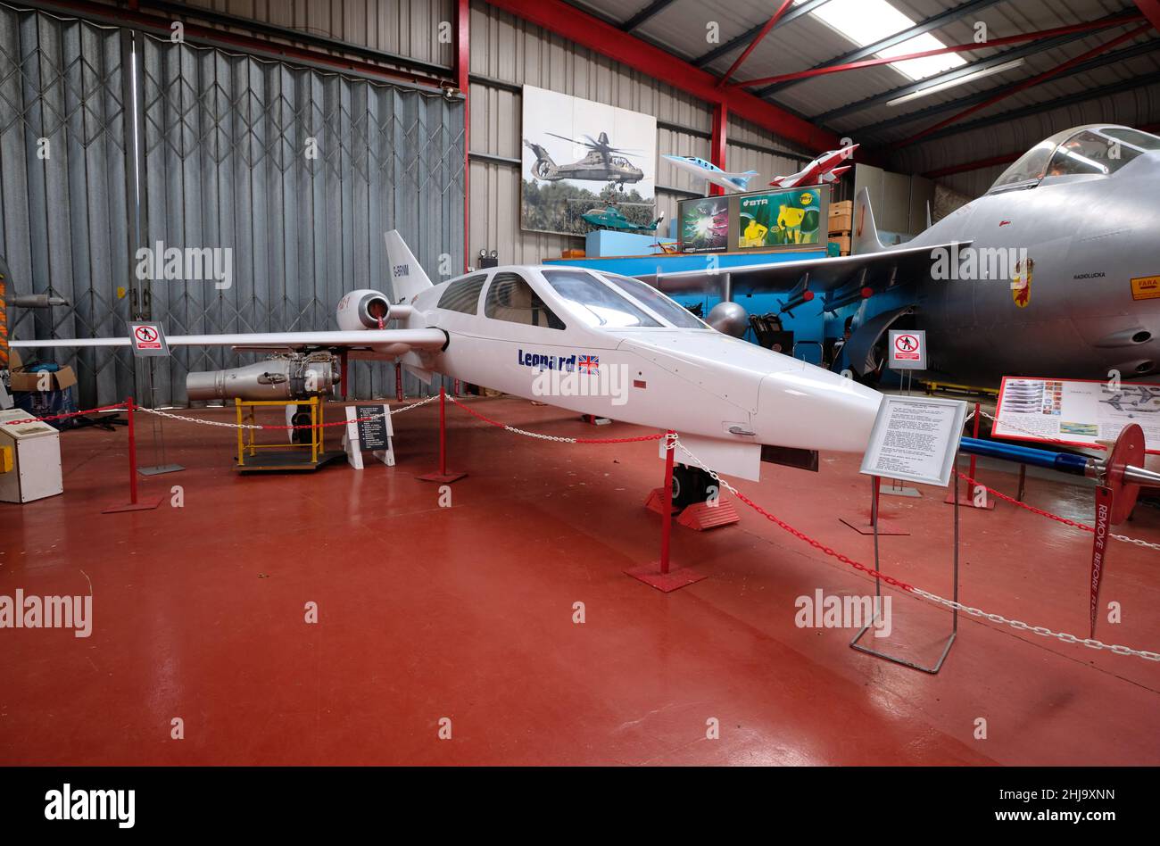 Old aircraft inside a museum Stock Photo - Alamy