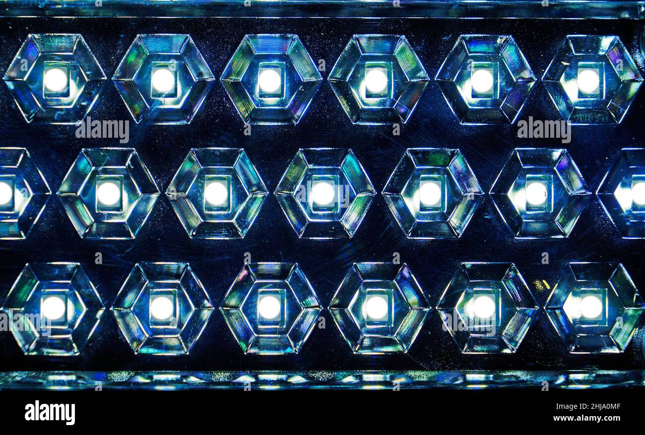 LED lights (detail) texture background Stock Photo - Alamy