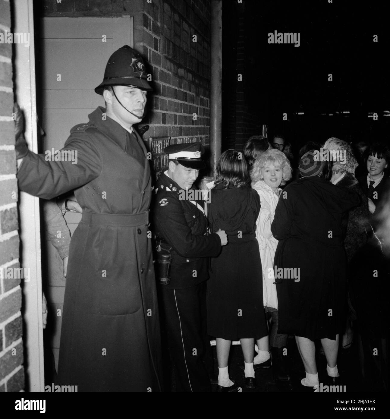 The Beatles play Wolverhampton.19th November 1963. Stock Photo