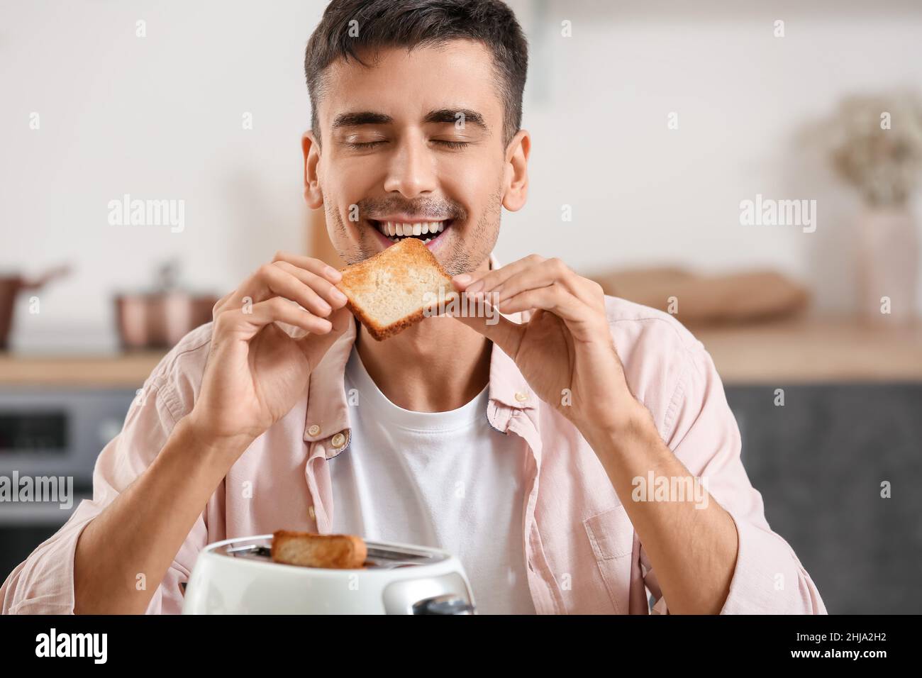 Multi Purpose Bread Toaster, It Has Function For Boiling And Frying Egg  Also Stock Photo, Picture and Royalty Free Image. Image 17788383.