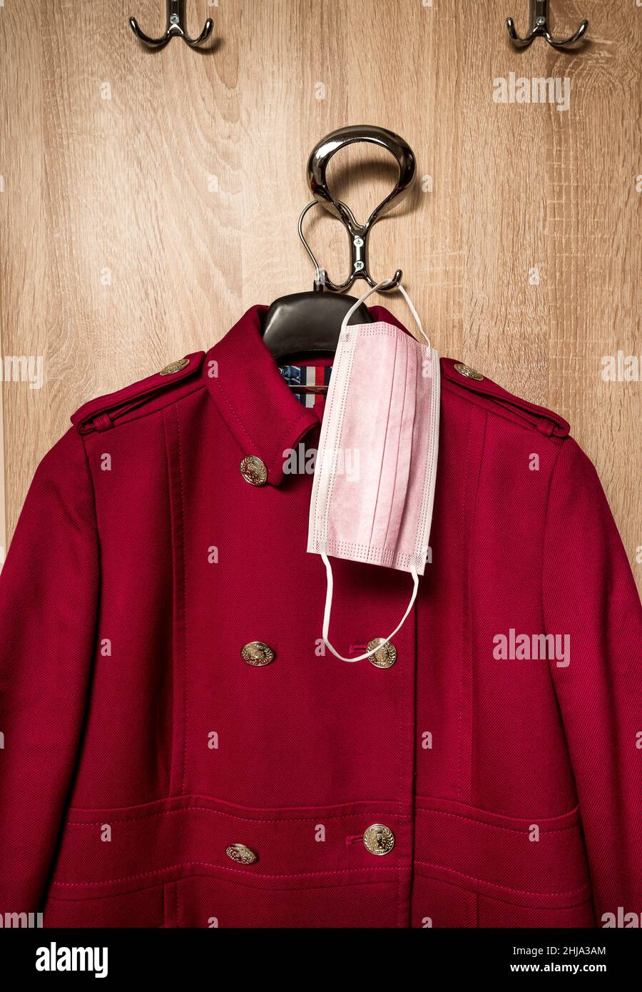 Coat hanger stand hi-res stock photography and images - Alamy