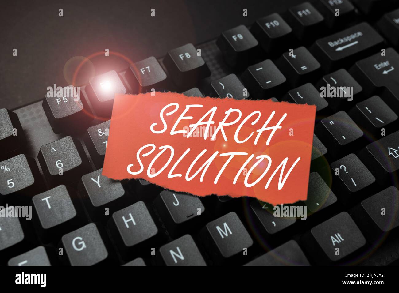 Conceptual display Search Solution. Word Written on finding the appropriate answer while dealing a problem Retyping Old Worksheet Data, Abstract Stock Photo