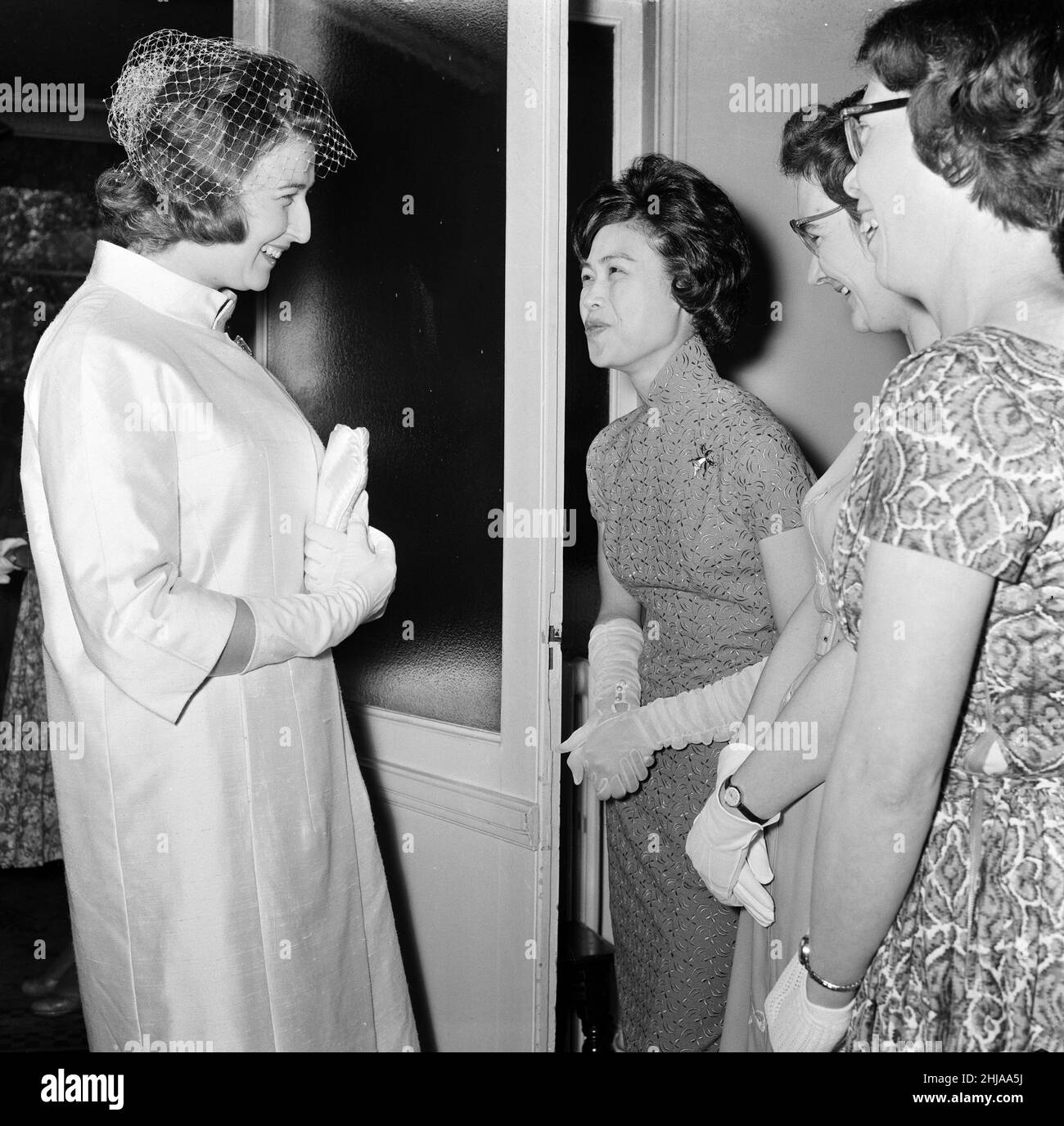 Princess Alexandra of Kent visits Florence Nightingale House, Cromwell ...