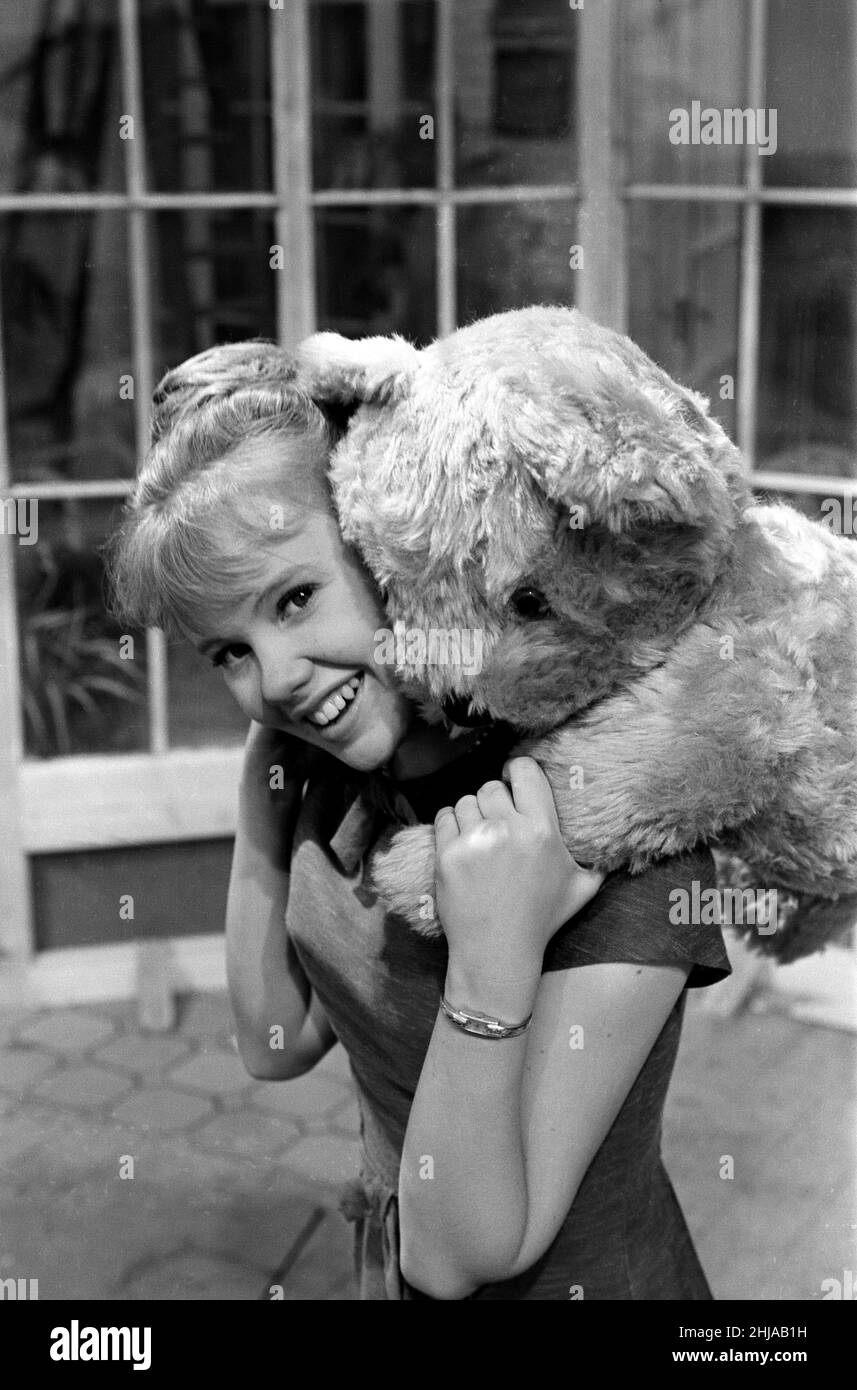Actress Hayley Mills celebrates her 17th birthday. 18th April 1963