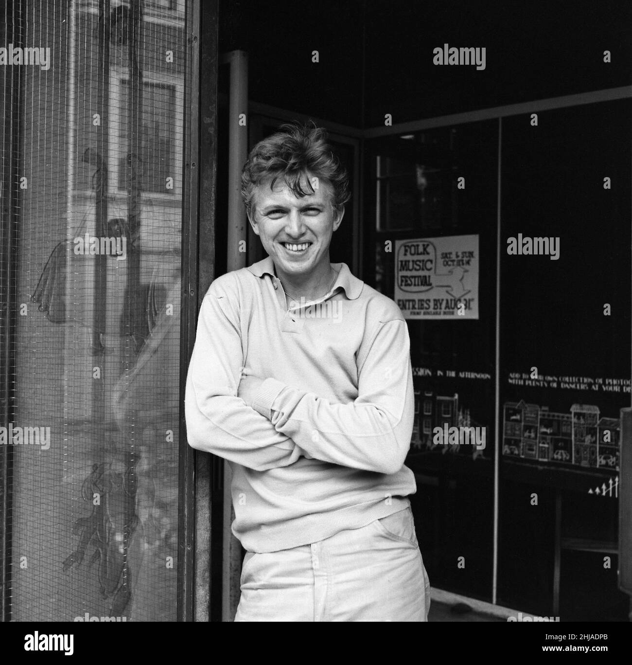 Tommy Steele. 27th August 1962. Stock Photo
