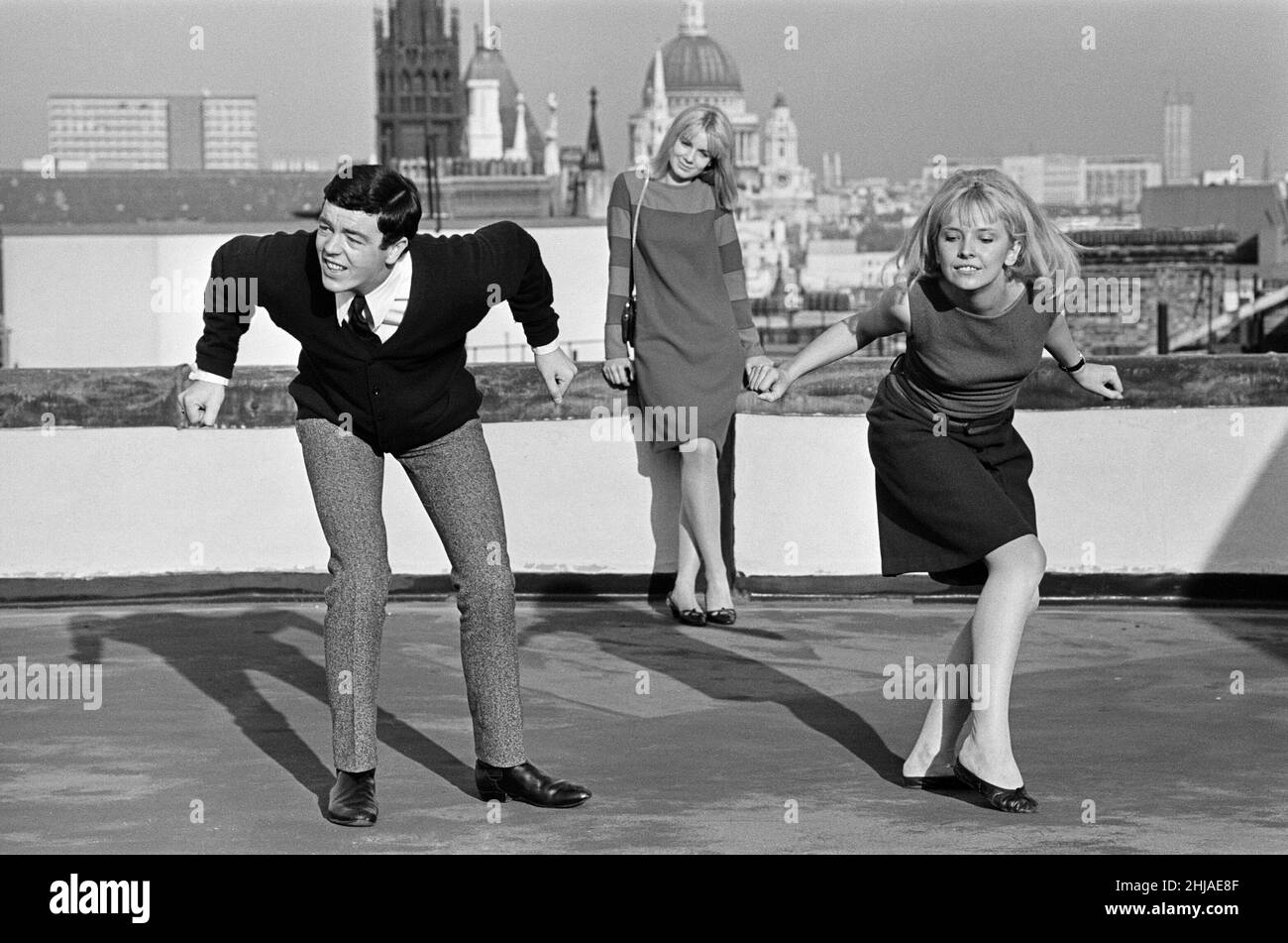 Dancers demonstrate The Ska, a new dance craze hitting the clubs of